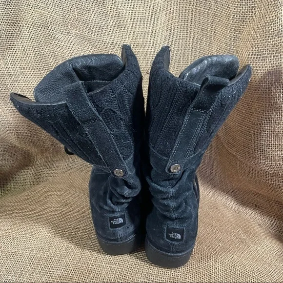 North Face Primaloft Insulated Lace Up Suede Boot - Picture 4 of 10